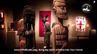The charisma of the African sculptures